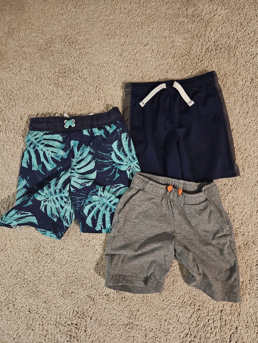 Set Lot Bundle Boys 5T Shorts Swim Suit